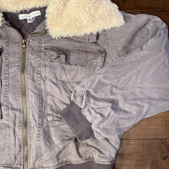 🪴Sold🪴 “Young Fabulous & Broke” Bomber Jacket🪴 - Picture 6 of 13